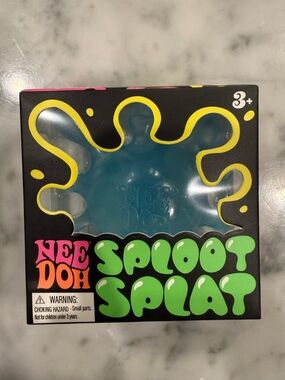 NeeDoh Sploot Splat Blue Stress Ball